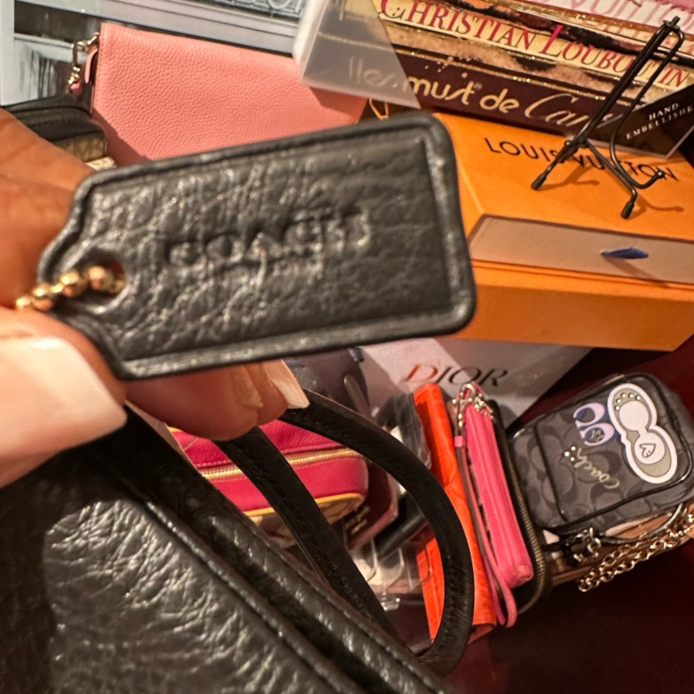 ❤️♥️❤️♥️NWT Coach Double Corner Zip Wristlet - Picture 10 of 12